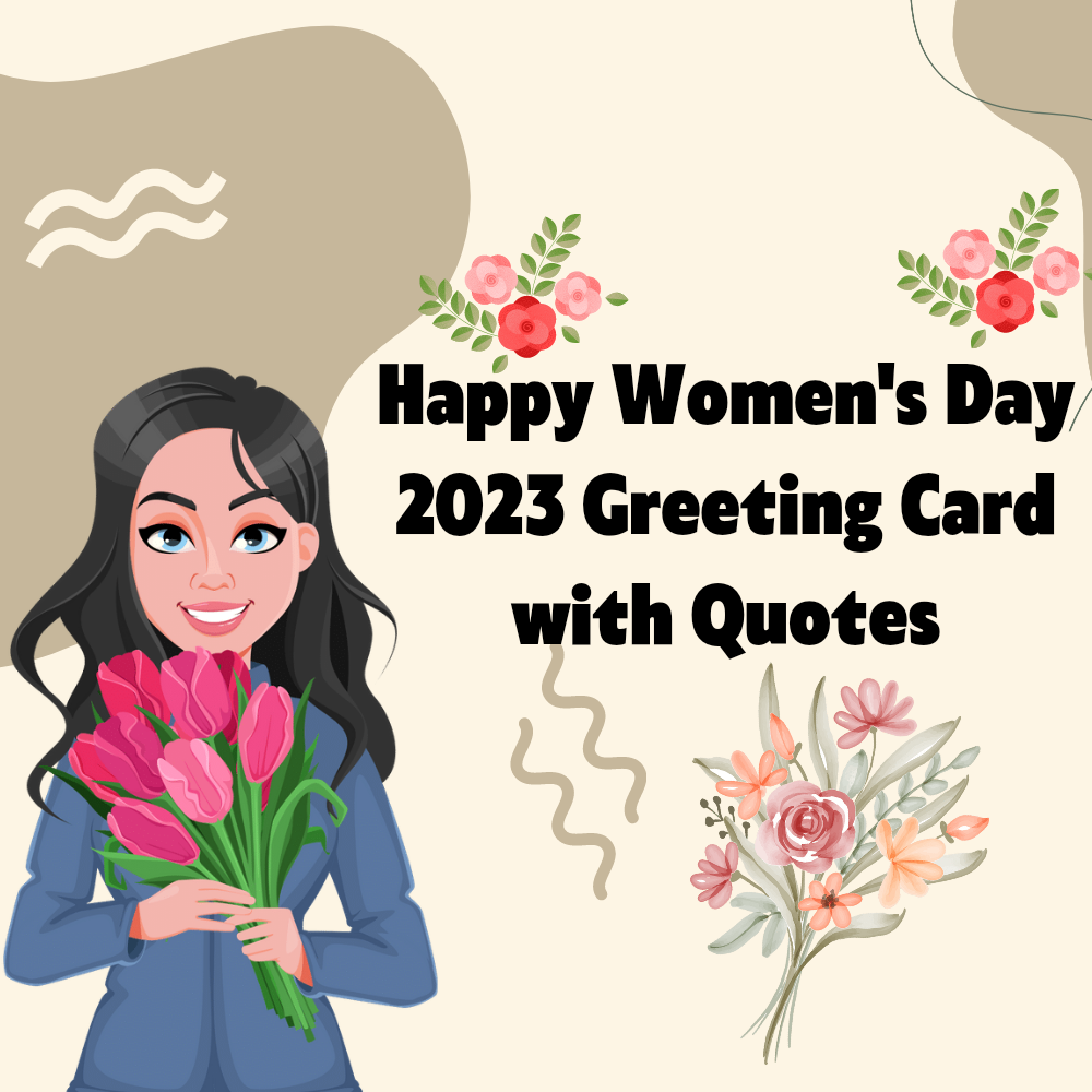 Happy Women’s Day Wish Card Card